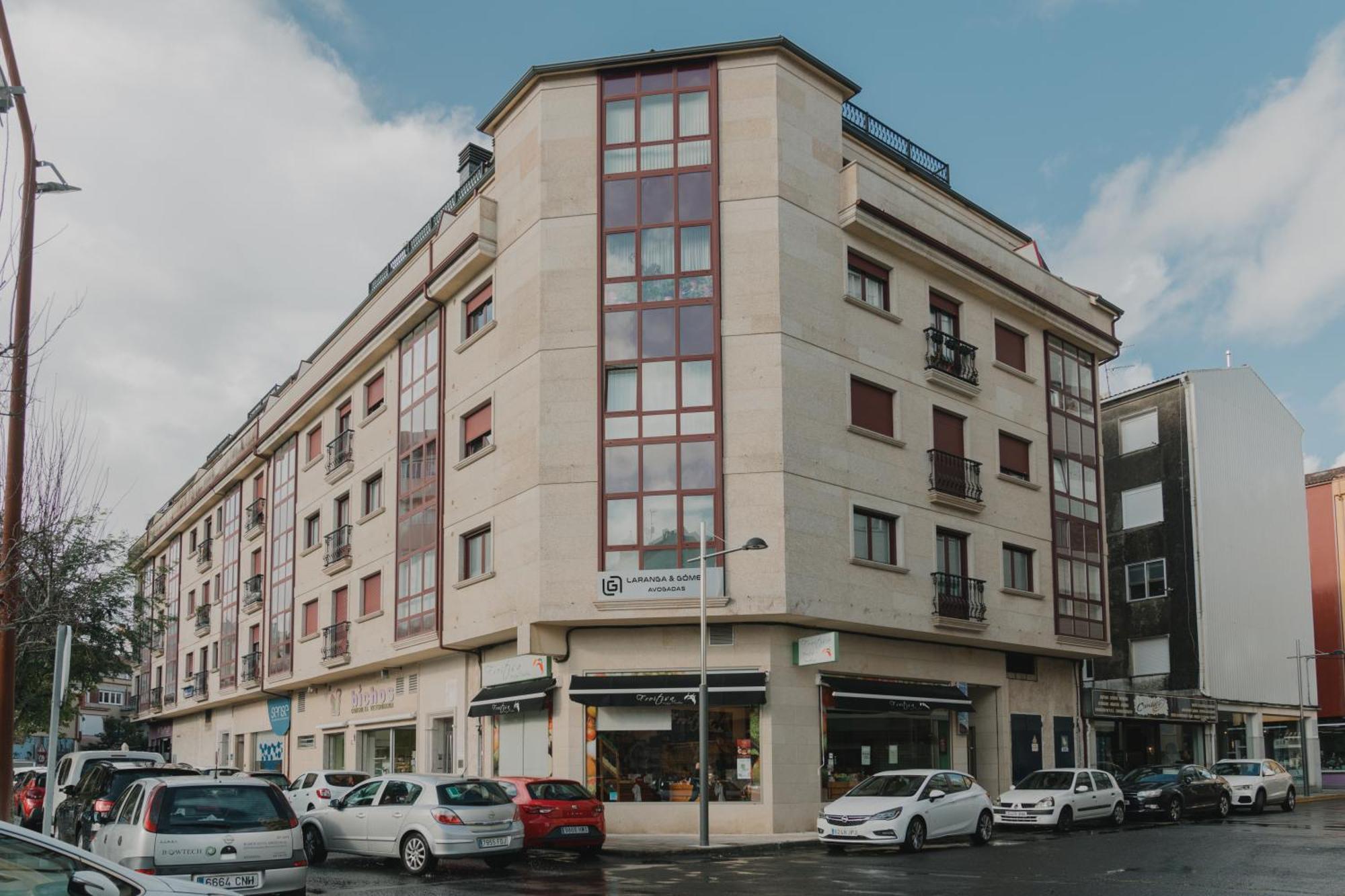 Ferienwohnung Praza Do Concello The Way Negreira Exterior foto